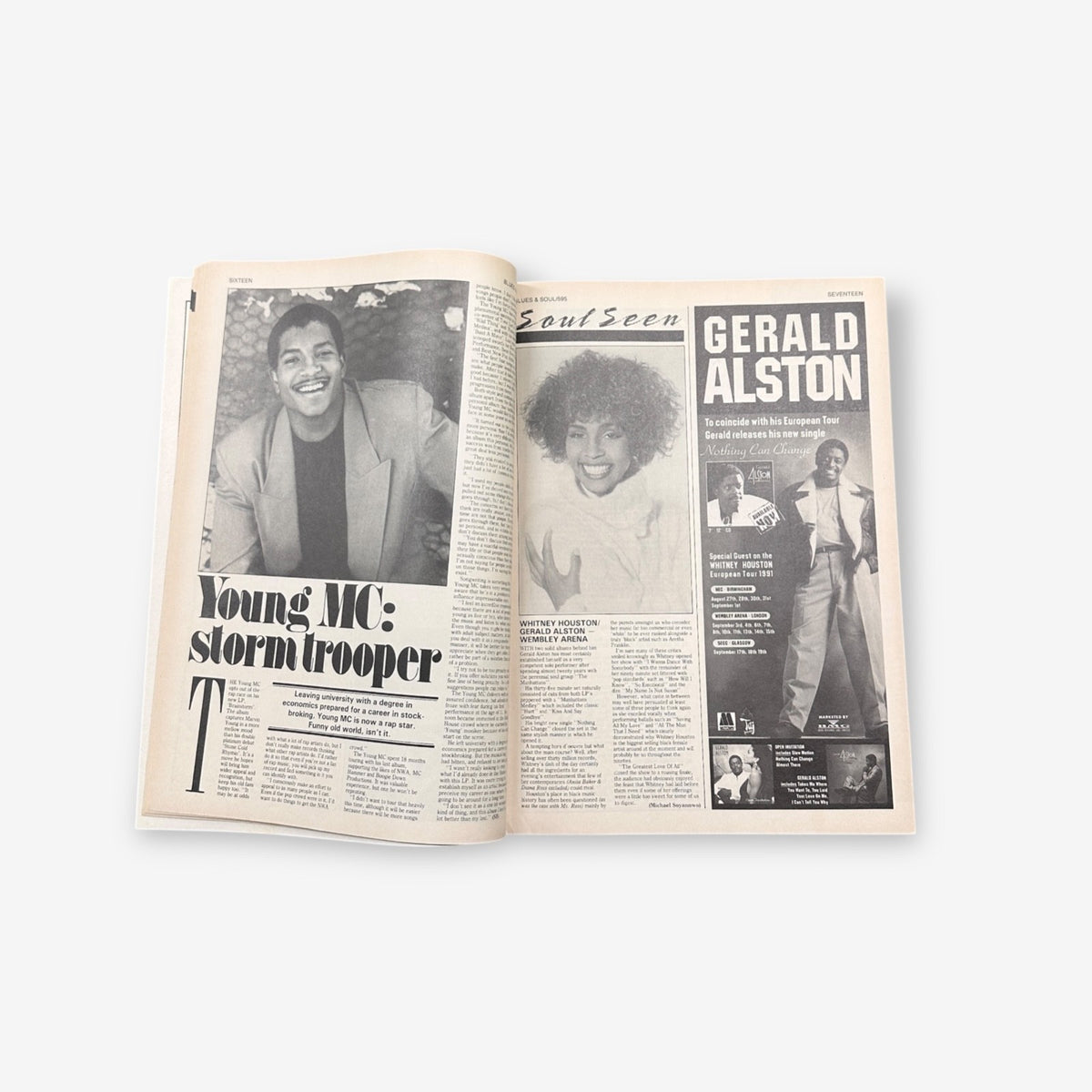 1991 Vanessa Williams - Blues & Soul Magazine Issue 595