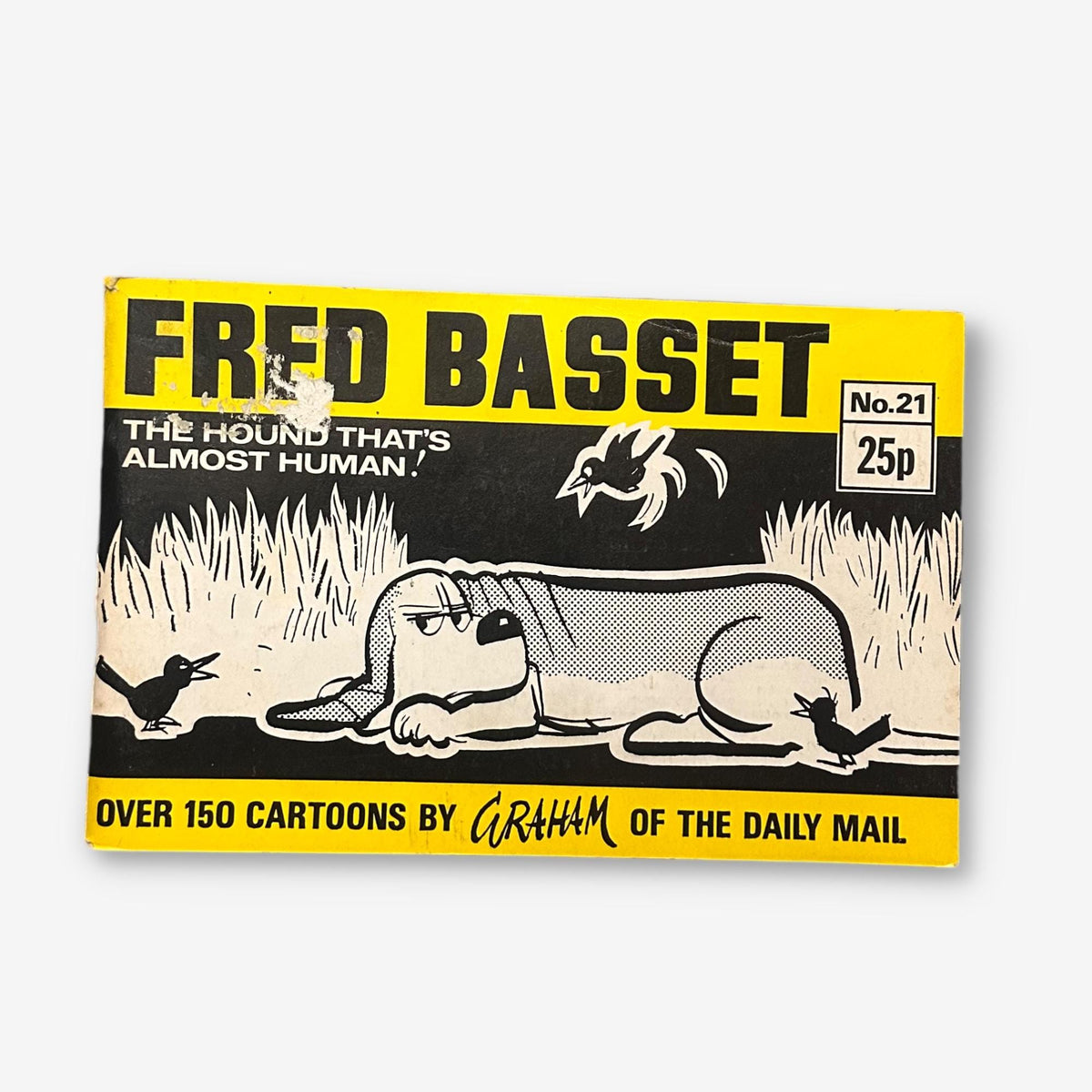 Fred Basset The Hound That's Almost Human No.21 - Comic Joke Book