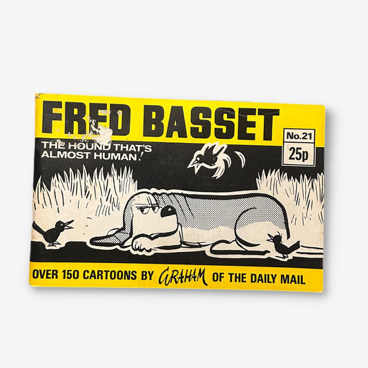 Fred Basset The Hound That's Almost Human No.21 - Comic Joke Book