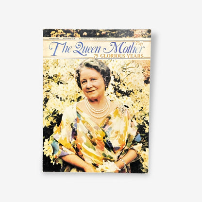 The Queen Mother - 75 Glorious Years - Magazine (Angus Hall) 1975