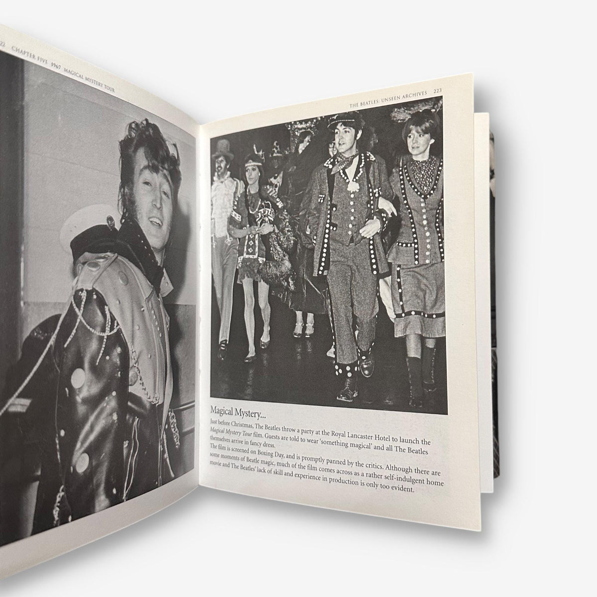 The Beatles - Unseen Archives - 2003 Small Hardback Book (Daily Mail)