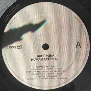 Daft Punk – Human After All [2×LP Vinyl Reissue, 2022] Electronic / Dance