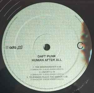 Daft Punk – Human After All [2×LP Vinyl Reissue, 2022] Electronic / Dance