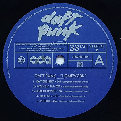 Daft Punk – Homework • 2×Vinyl LP, 2022 Pressing
