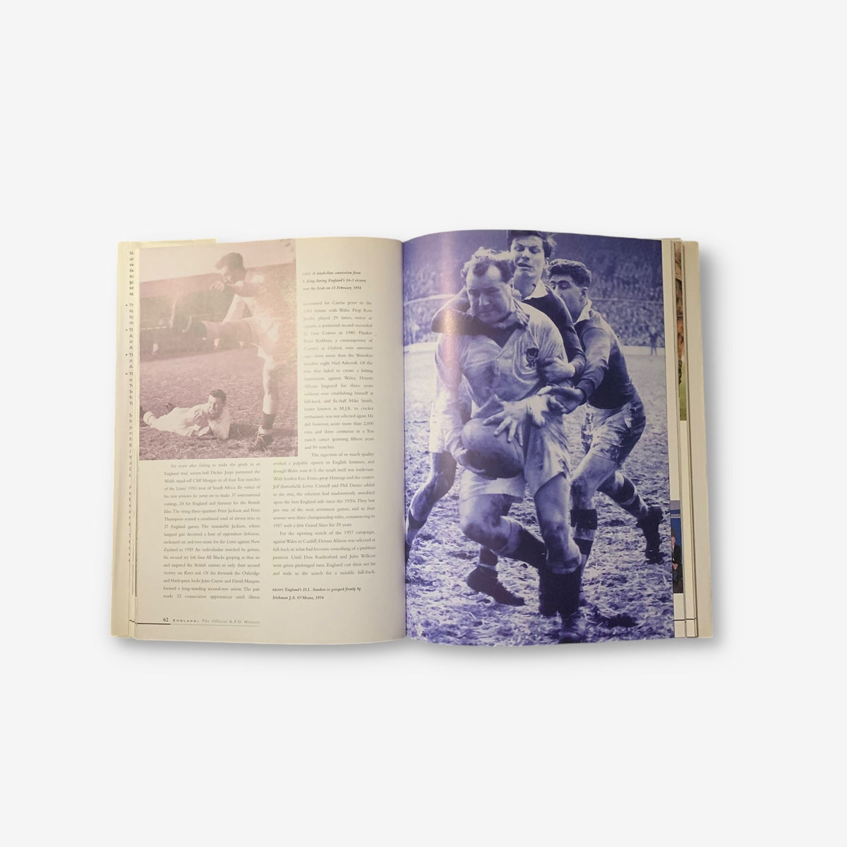 England - The Official R.F.U. History - 1999 Hardback Book (Jason Woolgar)