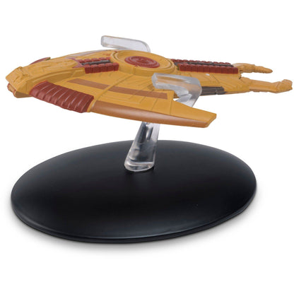 #33 Cardassian Hideki Starship Model Die Cast Ship (Eaglemoss / Star Trek)