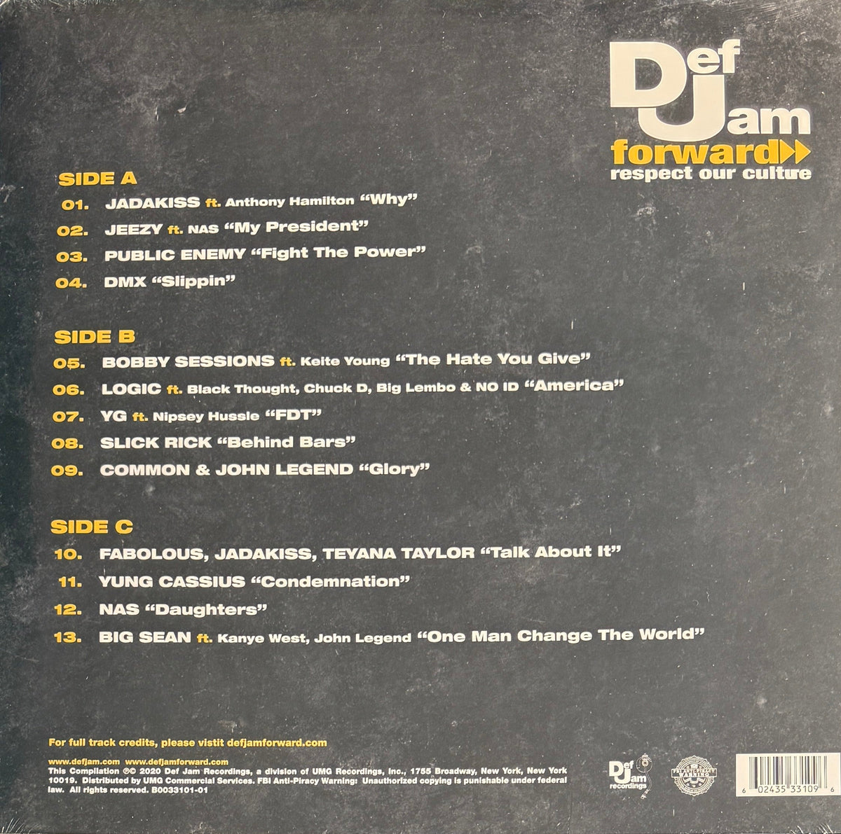 Various – Def Jam Forward: Respect Our Culture – Def Jam Recordings – 2021