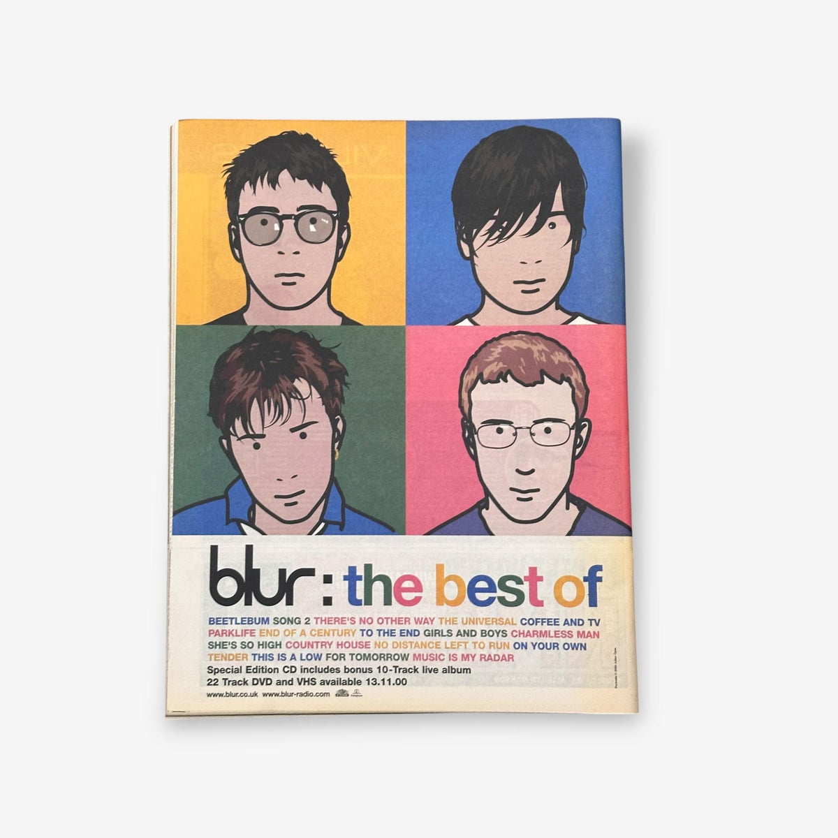 2000 Damon Albarn - On Blur's Past, His Future - NME Magazine