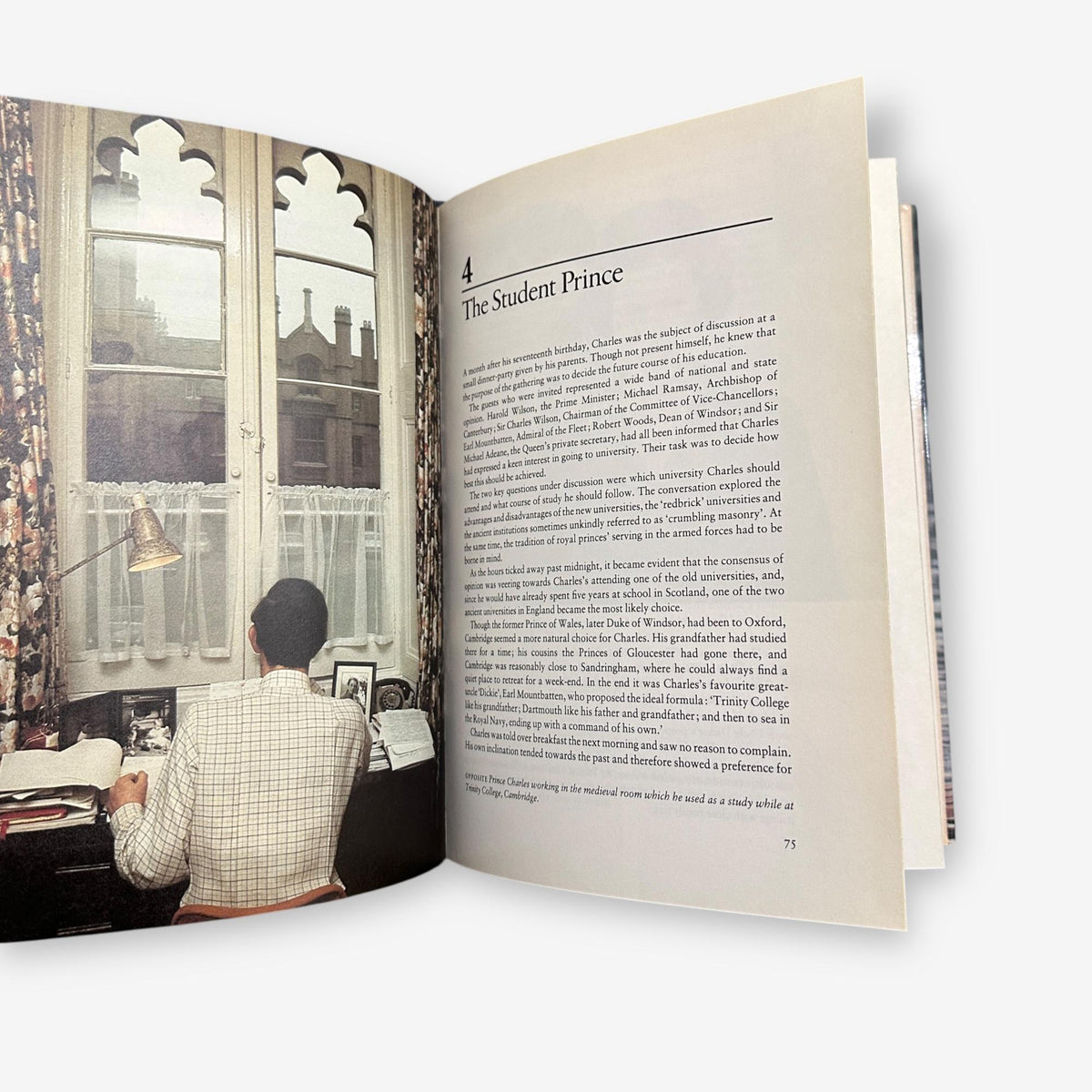 St Michael Prince Charles - A Biography - Hardback Book (Michèle Brown) 1980