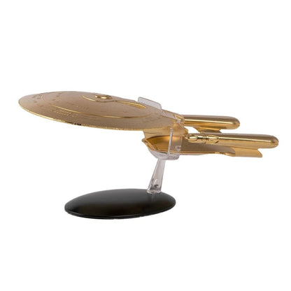 #20 Gold U.S.S. Enterprise NCC-1701-D Model Die Cast Ship SPECIAL ISSUE (Eaglemoss / Star Trek)