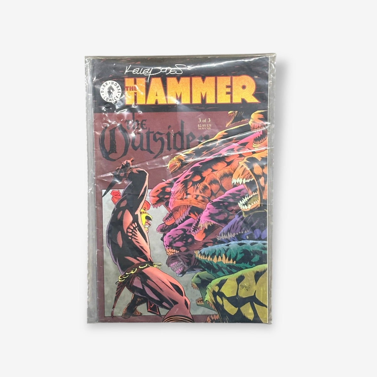 Dark Horse Comics - The Hammer - The Outsider Comic Book April 1999 #3of3
