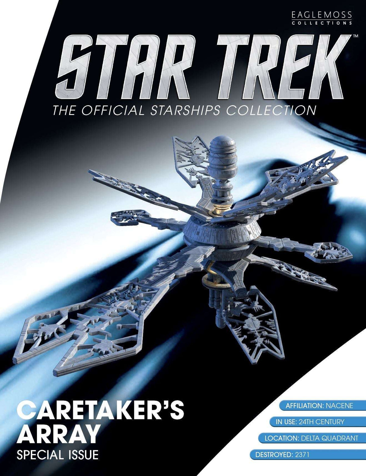 #30 Caretaker's Array [PREVIOUSLY UNRELEASED] Special Issue Diecast Model Ship (Star Trek / Eaglemoss)