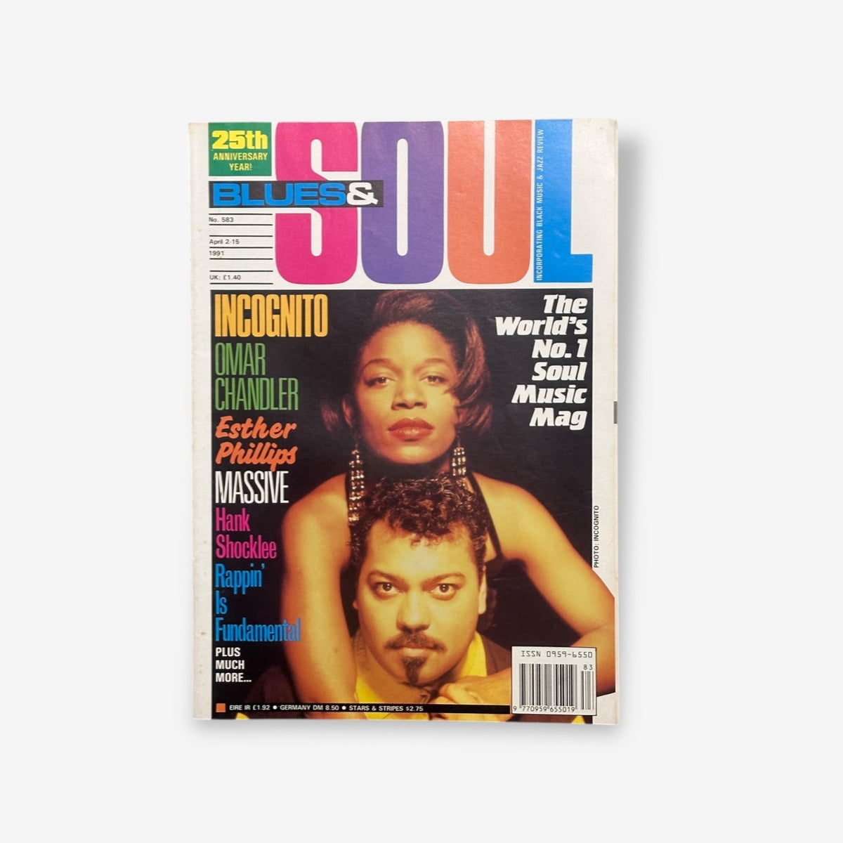1991 Incognito - Blues & Soul Magazine Issue 583