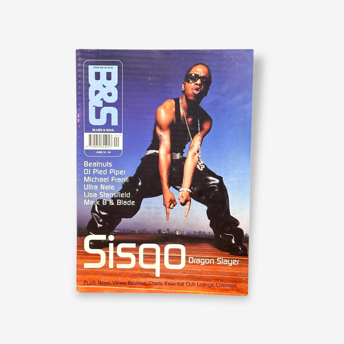 2001 Sisqo - Dragon Slayer - Blues & Soul Magazine Issue 844