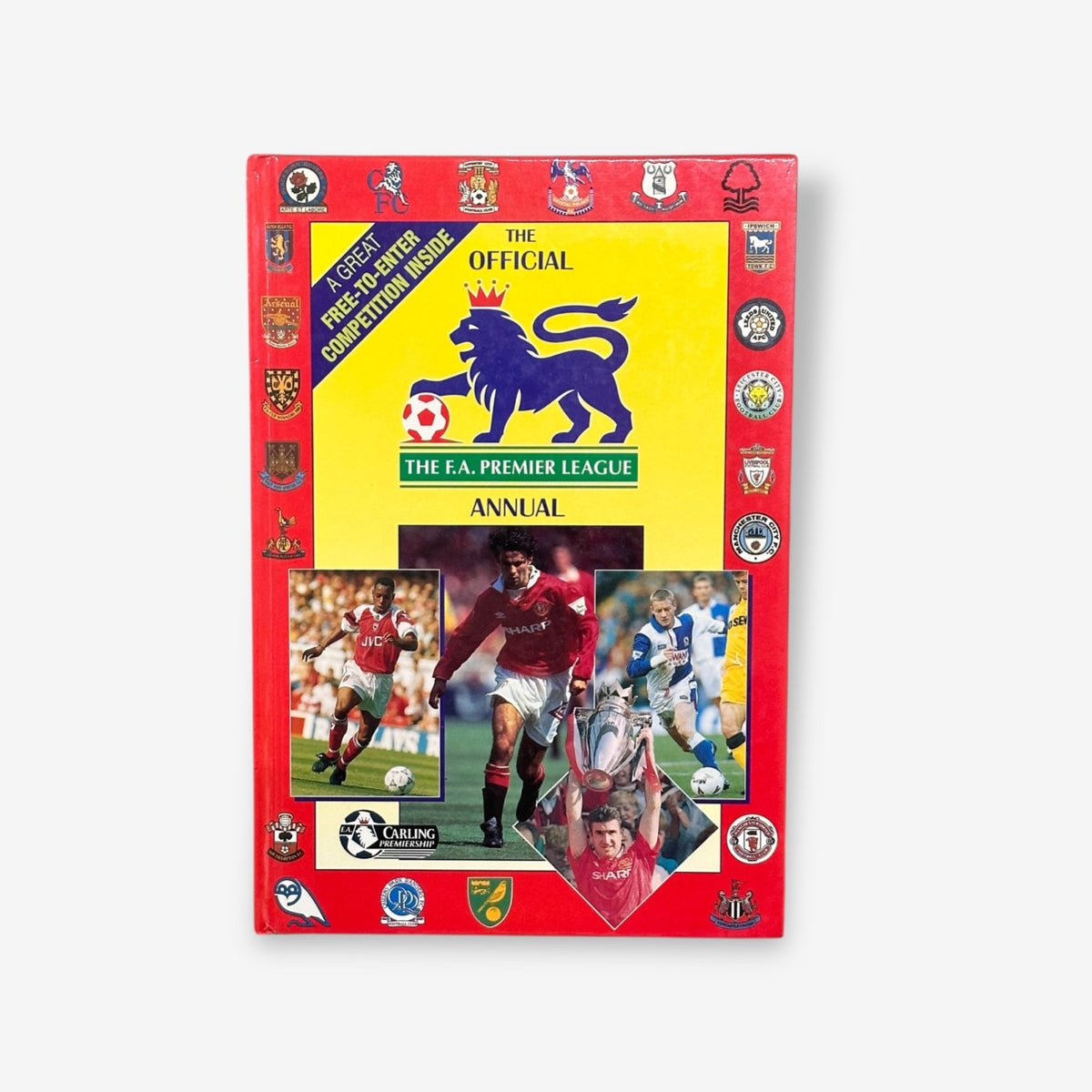 The Official F.A Premier League Annual Hardback Book (Tony Lynch) 1994