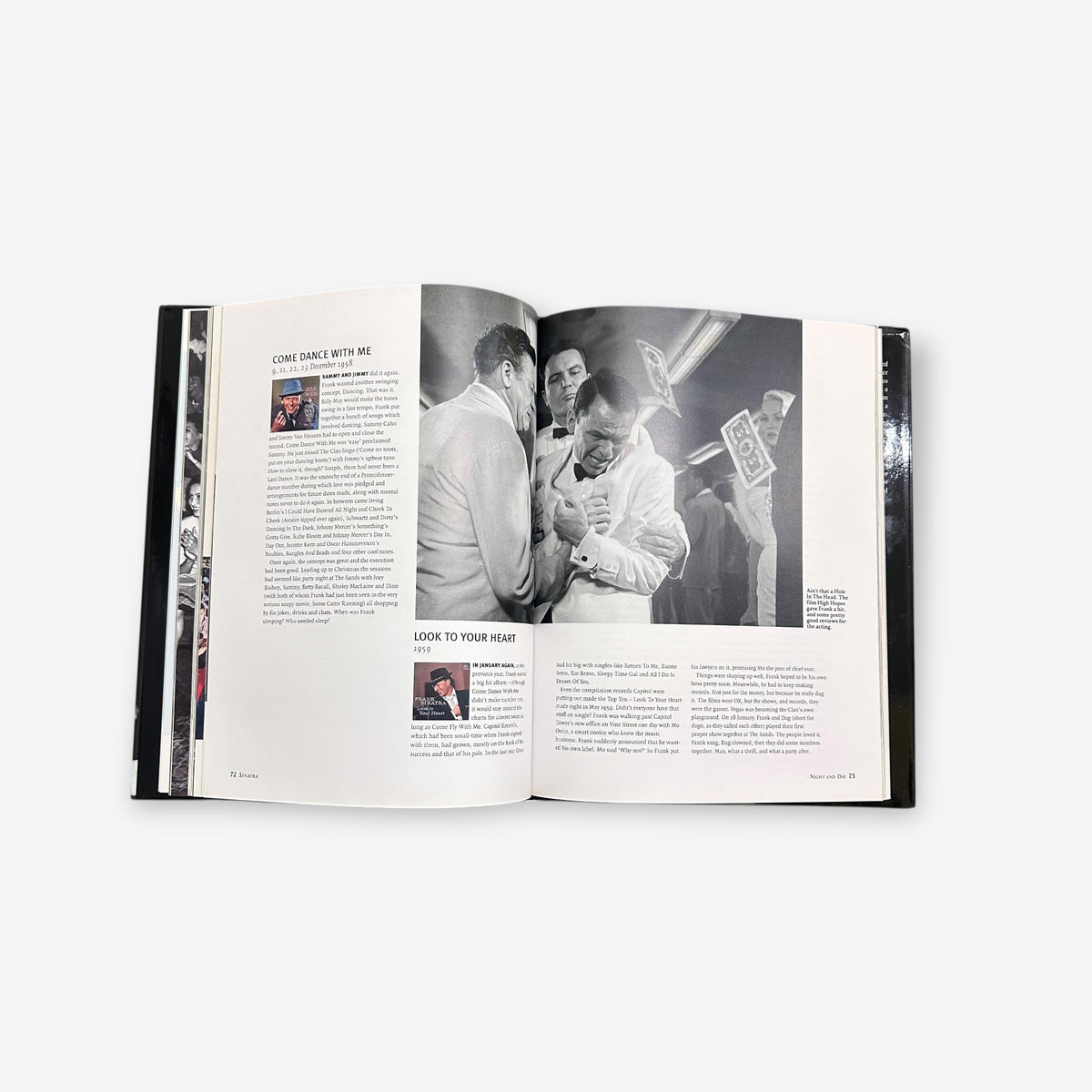 Sinatra - Night And Day: The Man And The Music - Hardback Biography Book (Fred Dellar & Mal Peachy)