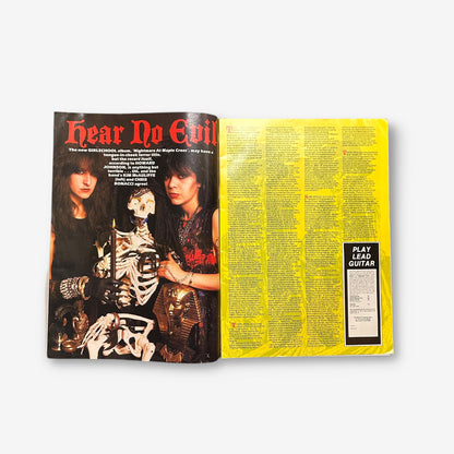 1986 W.A.S.P. - Kerrang Magazine