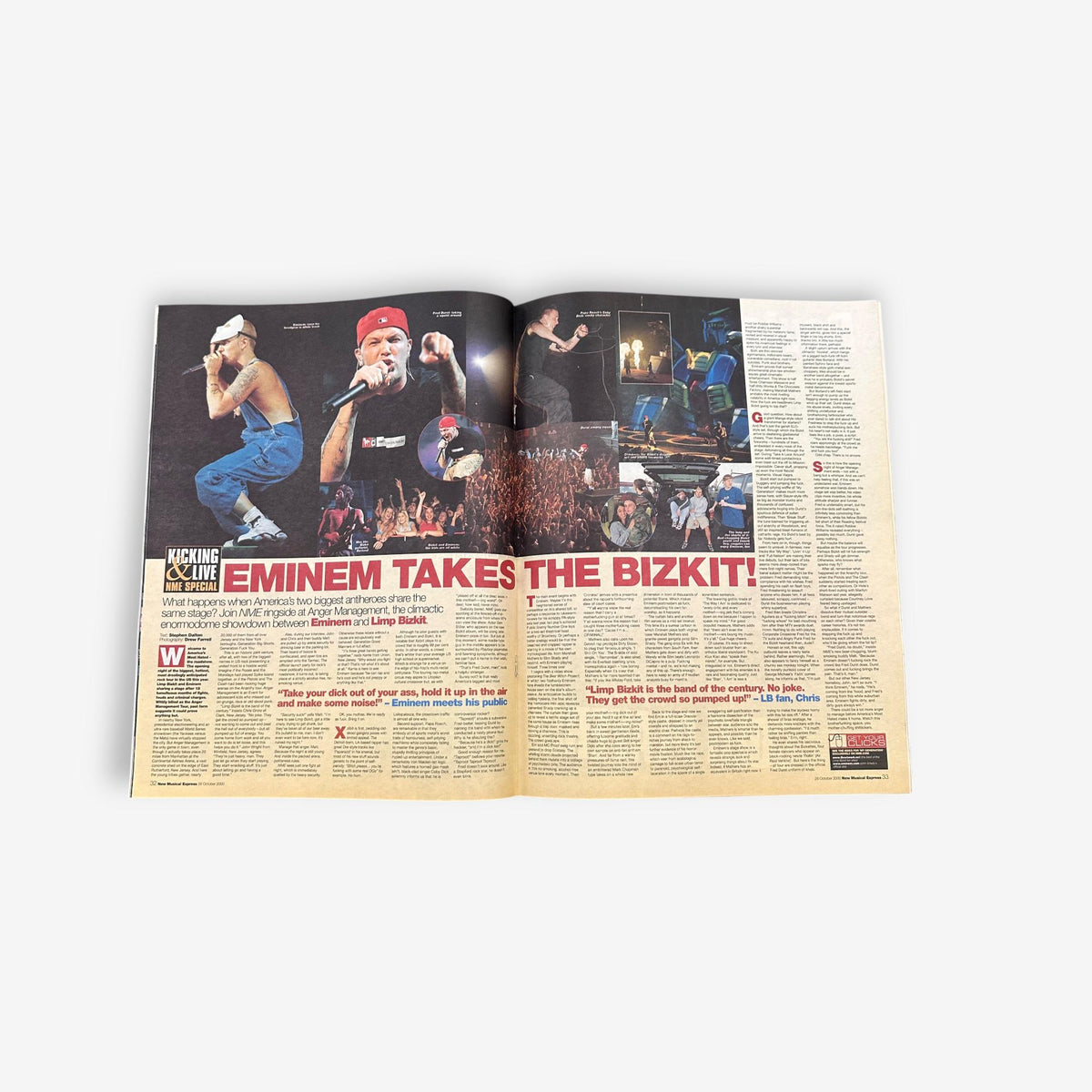 2000 Access All Areas - The Live Issue - Special Edition NME Magazine