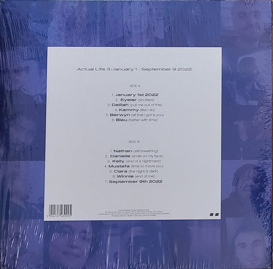 Fred again.. – Actual Life 3 (January 1–September 9 2022) [12″ Clear Vinyl LP, 2023] Electronic / House