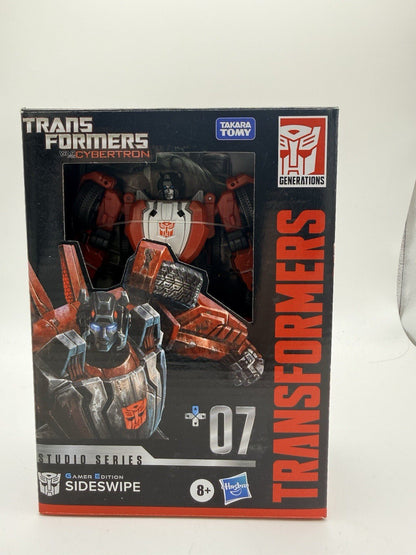Hasbro Transformers Studio Series #07 Gamer Edition Sideswipe Action Figure