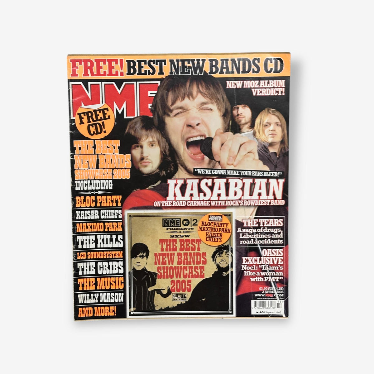 2005 Kasabian - We're Gonna Make Your Ears Bleed - NME Magazine