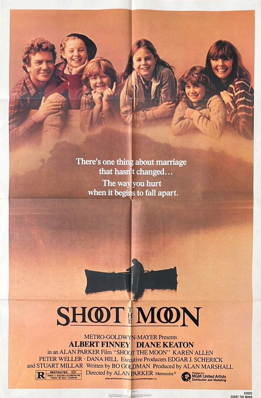 Shoot The Moon (1982) Original US One Sheet Cinema Poster