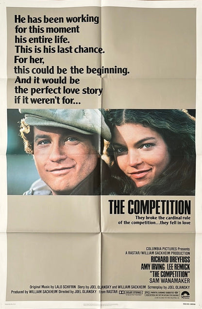 The Competition (1980) Original US One Sheet Cinema Poster