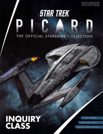 #02 U.S.S. Toussaint NCC-87111 Model Diecast Ship Picard Universe (Eaglemoss / Star Trek)