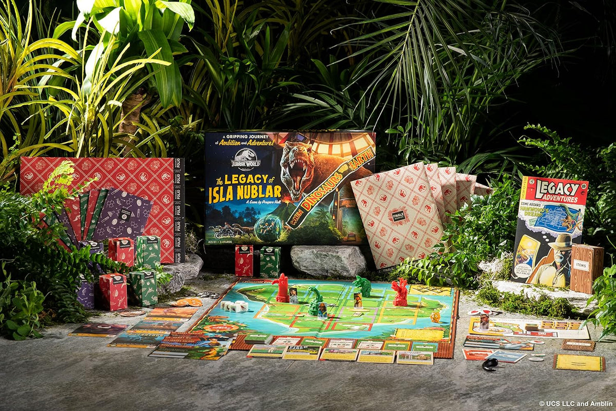 Jurassic World - The Legacy of Isla Nublar Board Game