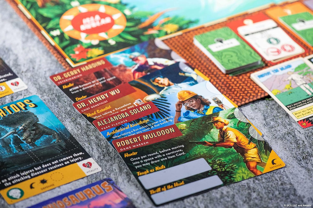 Jurassic World - The Legacy of Isla Nublar Board Game