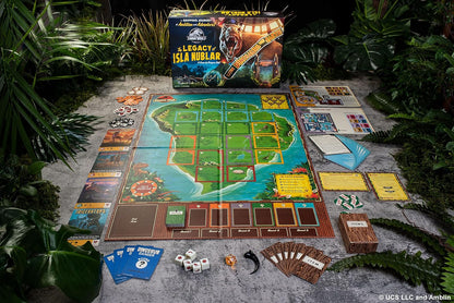 Jurassic World - The Legacy of Isla Nublar Board Game