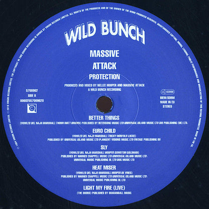 Massive Attack – Protection • 1994 Trip-Hop Album on Vinyl LP