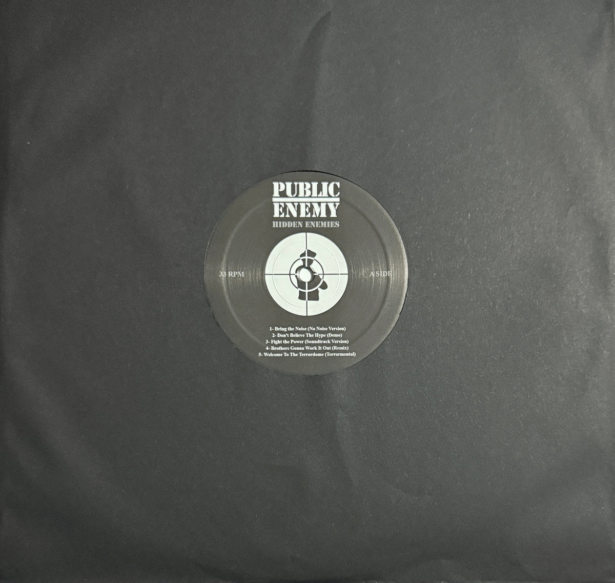 Public Enemy – Hidden Enemies: B Sides, Instrumentals, Demos, Remixes (12" Vinyl LP)