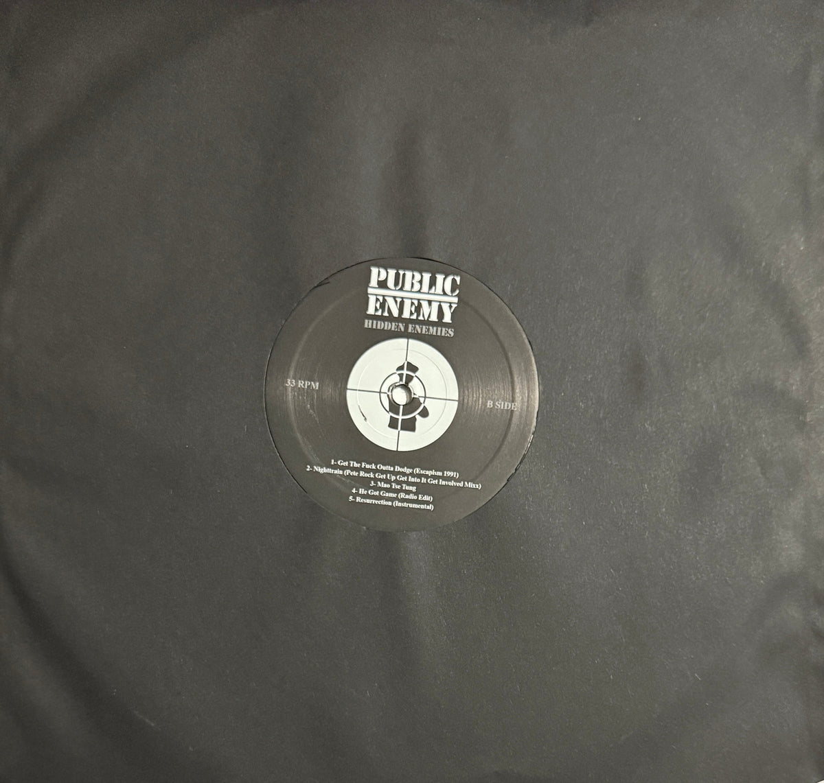 Public Enemy – Hidden Enemies: B Sides, Instrumentals, Demos, Remixes (12" Vinyl LP)