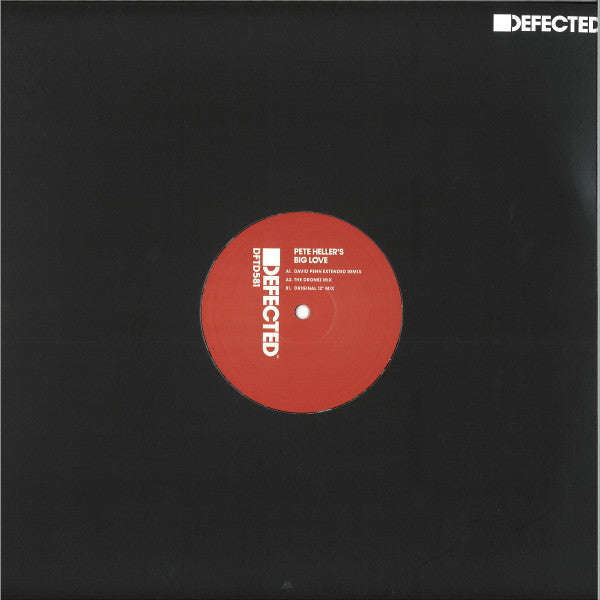 Pete Heller’s – Big Love • 1998 Classic House 12″ Single Repress on Vinyl