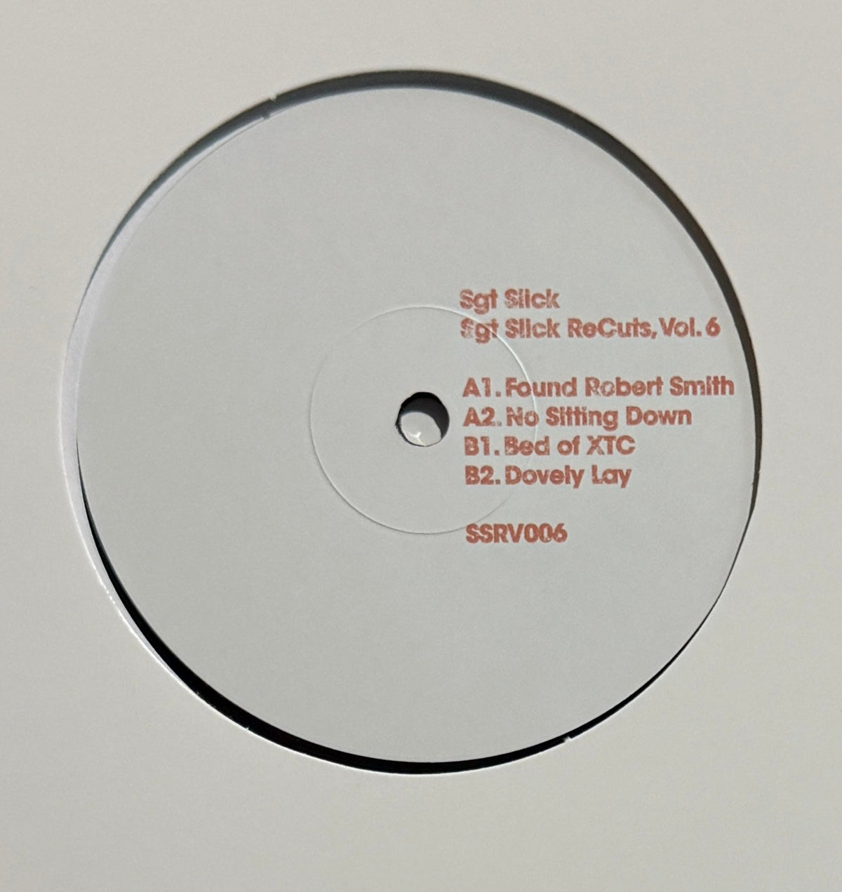 Sgt Slick – Sgt Slick ReCuts, Vol. 6 – Sgt Slick ReCuts – 2025