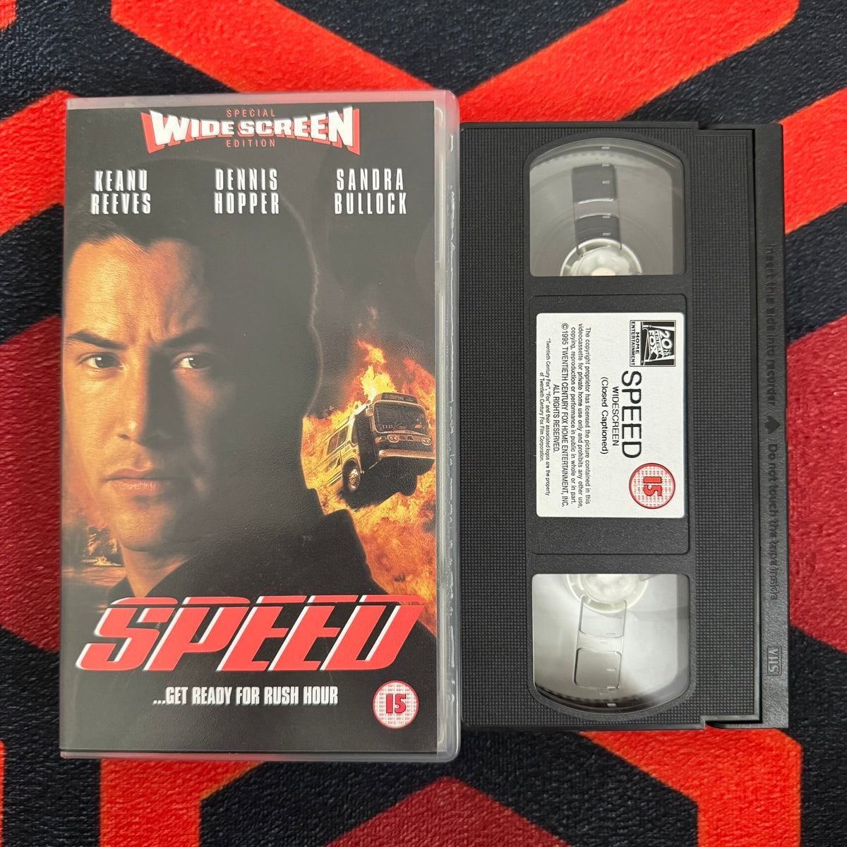 Speed VHS Video (1994) 8638W
