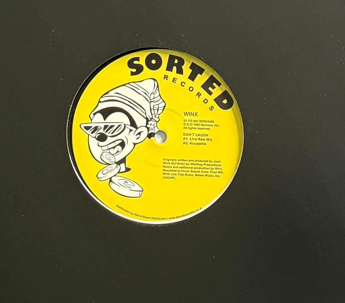 Winx – Don’t Laugh – Sorted Records – 2017