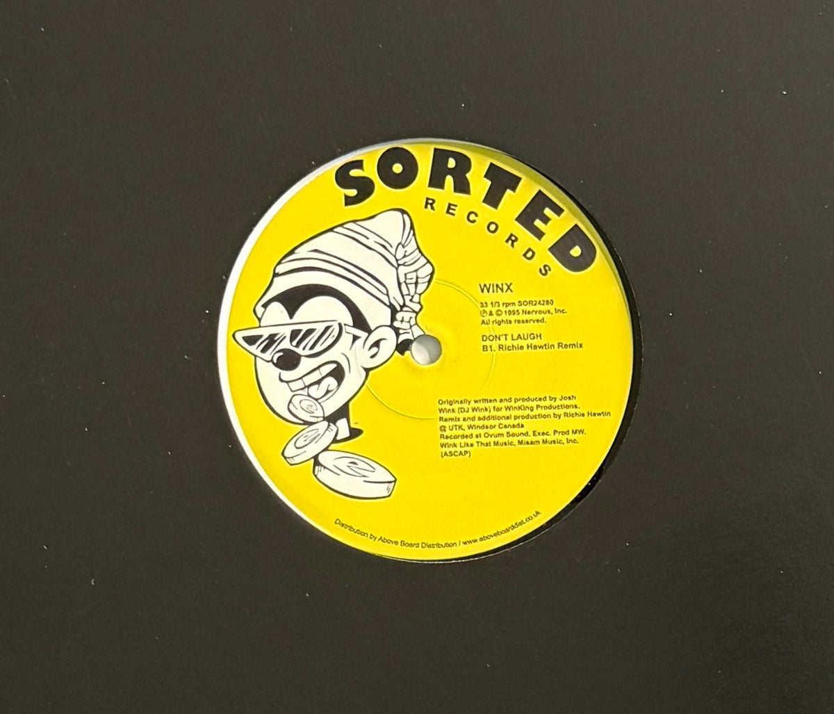 Winx – Don’t Laugh – Sorted Records – 2017