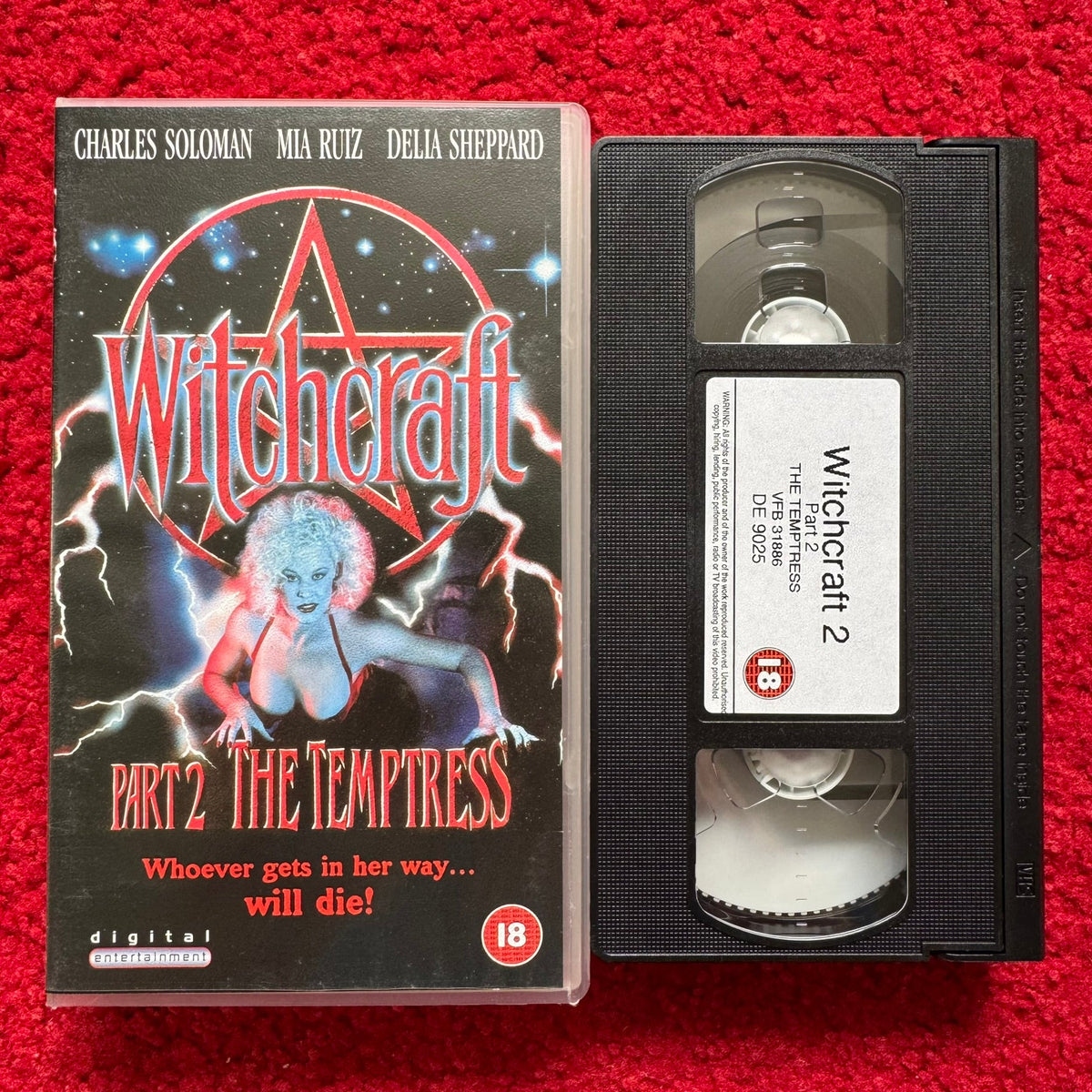 Witchcraft 2 VHS Video (1990) DE9025